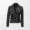 Bill Goldberg Harley Davidson Black Leather Jacket