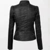 Women’s Black Leather Jacket