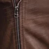 Men’s Biker Brown Genuine Leather