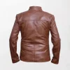 Cafe Racer Brown Leather Jackets