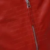 Men’s Cafe Racer Red Striped Jacket