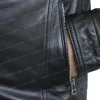 Men's Vintage Retro Revival Biker Leather Jacket