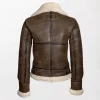 Womens Brown Leather Jacket