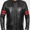 Decrum Leather Jacket Men