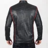 N7 Effect 3 Black Leather Jacket