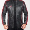 N7 Mass 3 Black Leather Jacket