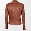 Real Lambskin Biker Leather Motorcycle Jackets for