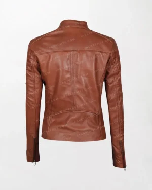 Real Lambskin Biker Leather Motorcycle Jackets for