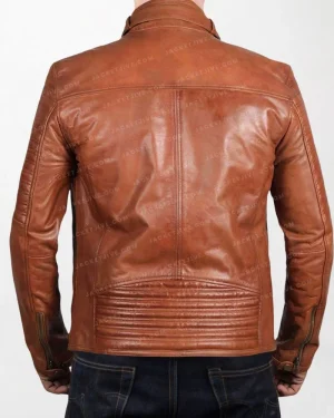 Decrum Motorcycle Leather Jacket Antique