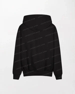 I Love Moms Men's Hoodie Back