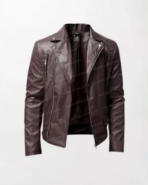 Men's Leather Jacket TAGOLD - Elegant and Timeless