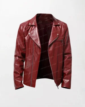 Motorcycle Jacket Sleeve Hoodless Faux Leather Outerwear - Stylish and Durable