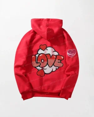 Red Heart Hoodie