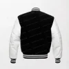 The American Black And White Varsity Jacket