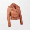 Women Short Biker Leather Jackets