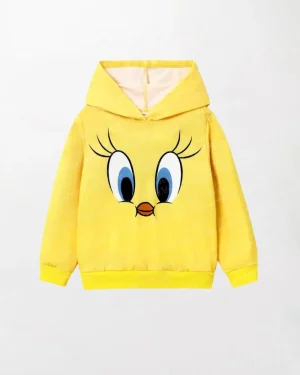 Tweety Bird Hoodie front