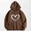 brown Fashion Women's Hoodie