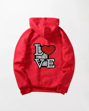 red Love Hoodie