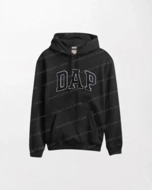 Black Style DAP Hoodie with Sleek Design and Comfortable Fit