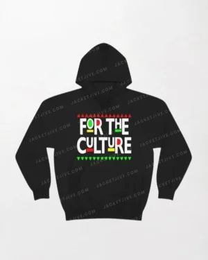 For The Culture Glitter Hoodie - Sparkling Design