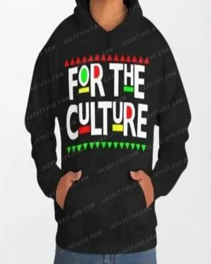 For The Culture Glitter Hoodie