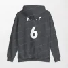 Gray Ted Lasso Roy Kent Hoodie back
