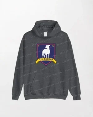 Gray Ted Lasso Roy Kent Hoodie - Inspired Design