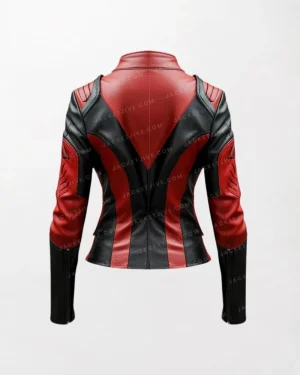 Italian Vegan Leather Jacket with Modern Design for Women - Leatheroxide