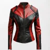 Italian Vegan Leather Jacket with Modern Design for Women - Stylish and Ethical