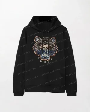Kenzo Black Hoodie - Classic Style