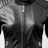 Women Ava Lightweight Stylish Black Leather Jacket
