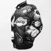 Hip-Hop 50th Anniversary NBA Leather Jacket left