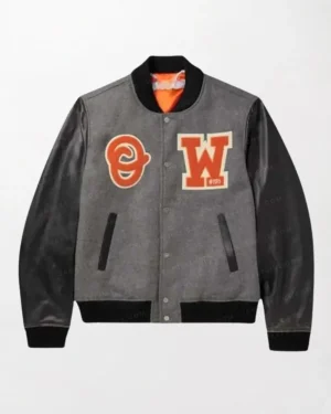 Ludacris Varsity Jacket from Fast and Furious X with classic design, bold patches, and contrasting sleeves