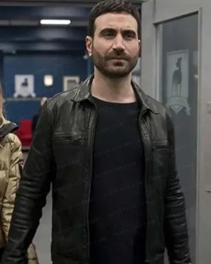 Ted Lasso S02 Leather Jacket Roy Kent image