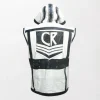 White Leather Vest Cody Rhodes WWE back
