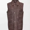 Cody Rhodes military-style brown vest with unique detailing