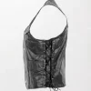 Jax Gilet Real Leather Vest Feature Jax Black style