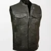 Men's Milwaukee leather club vest in size 4X.