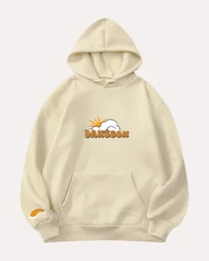 Danezon Graphic Vibes Better Days Ahead Hoodie with uplifting graphic design and adjustable hood.