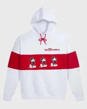 Mickey Walt Disney Vintage Style Pullover Hoodie with retro Mickey Mouse design.