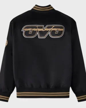 Toronto Satin NBA Raptors Varsity Jacket FRONT