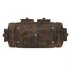 Rugged Vintage Gym Leather Duffle Bag back
