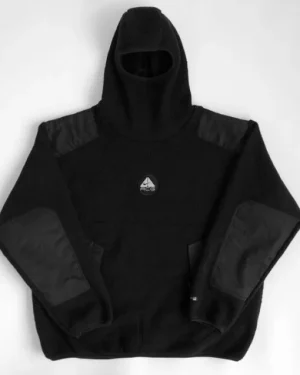 Arctic Shield Fleece Nike Black Hoodie with premium fleece and classic black finish.