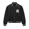 Hollywood Leather Bomber AMIRI MA Jacket with premium leather and signature detailing.