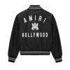 Hollywood Leather Bomber AMIRI MA Jacket back