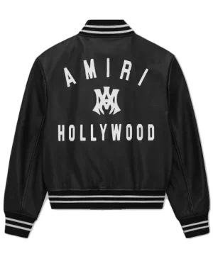 Hollywood Leather Bomber AMIRI MA Jacket back
