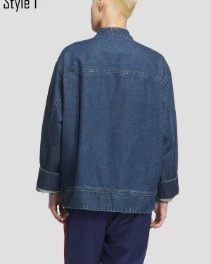 Adidas Lunar Heritage Denim Jacket back