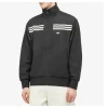 Black Adidas Track Jacket Front