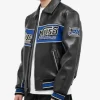 Spider Racing marvel Avirex Black Leather Jacket model
