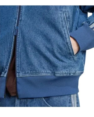 Women's Adidas Tracksuit Denim closure